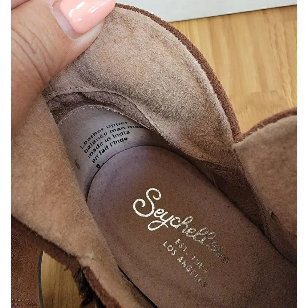 Seychelles Sueded Ankle Booties 8